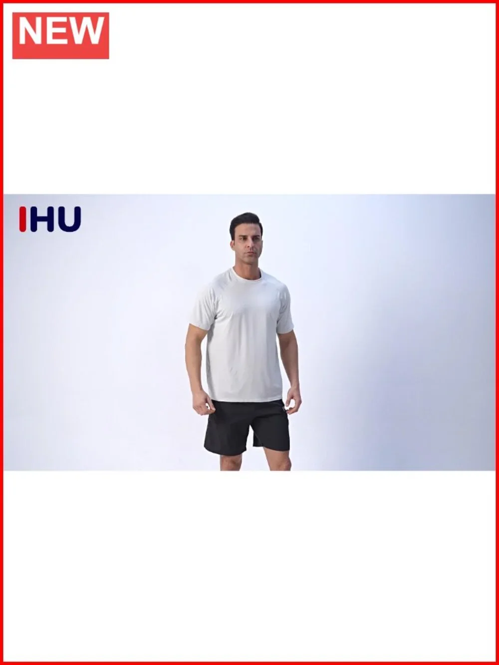 4 Pack Mens UPF50+ Rash Guard Swim Shirts Short Sleeve Sun Protection